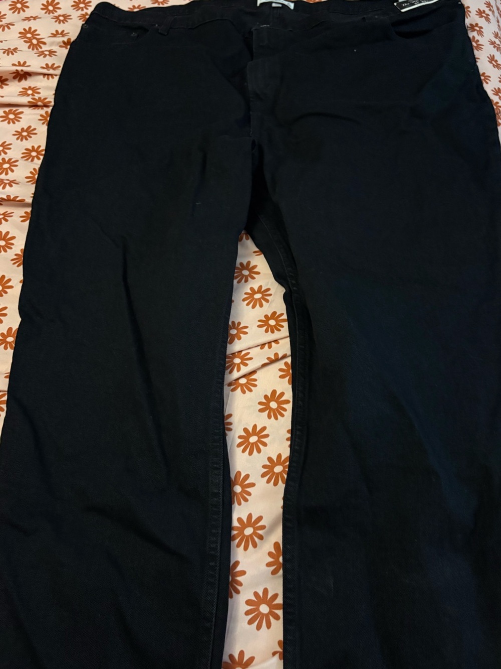 Bundle 2 for $25. NWT Abercrombie & Fitch Black Wide-Leg Women's Jeans. Size 24.